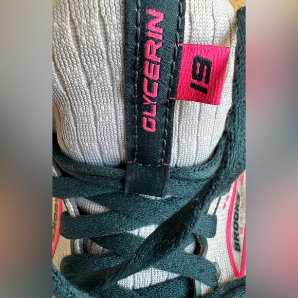 Brooks Glycerin 19 Gray Pink Running Shoes  1203431B110 Women’s Size 9 CLEAN - Picture 6 of 15